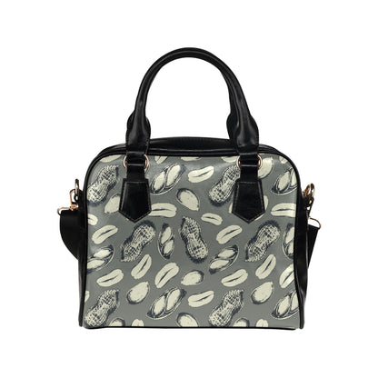 Peanut Pattern Print Design A01 Shoulder Handbag