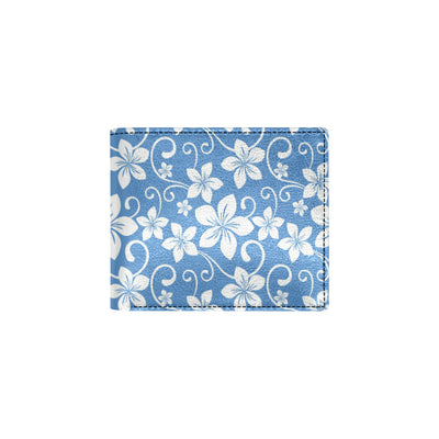 Hibiscus Pattern Print Design HB09 Men's ID Card Wallet