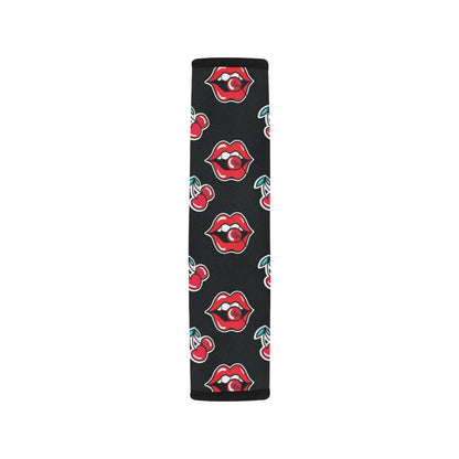 Cherry Pattern Print Design CH04 Car Seat Belt Cover