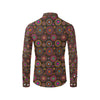 Bohemian Pattern Print Design 01 Men's Long Sleeve Shirt