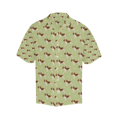 Beagle Pattern Print Design 07 Men's Hawaiian Shirt