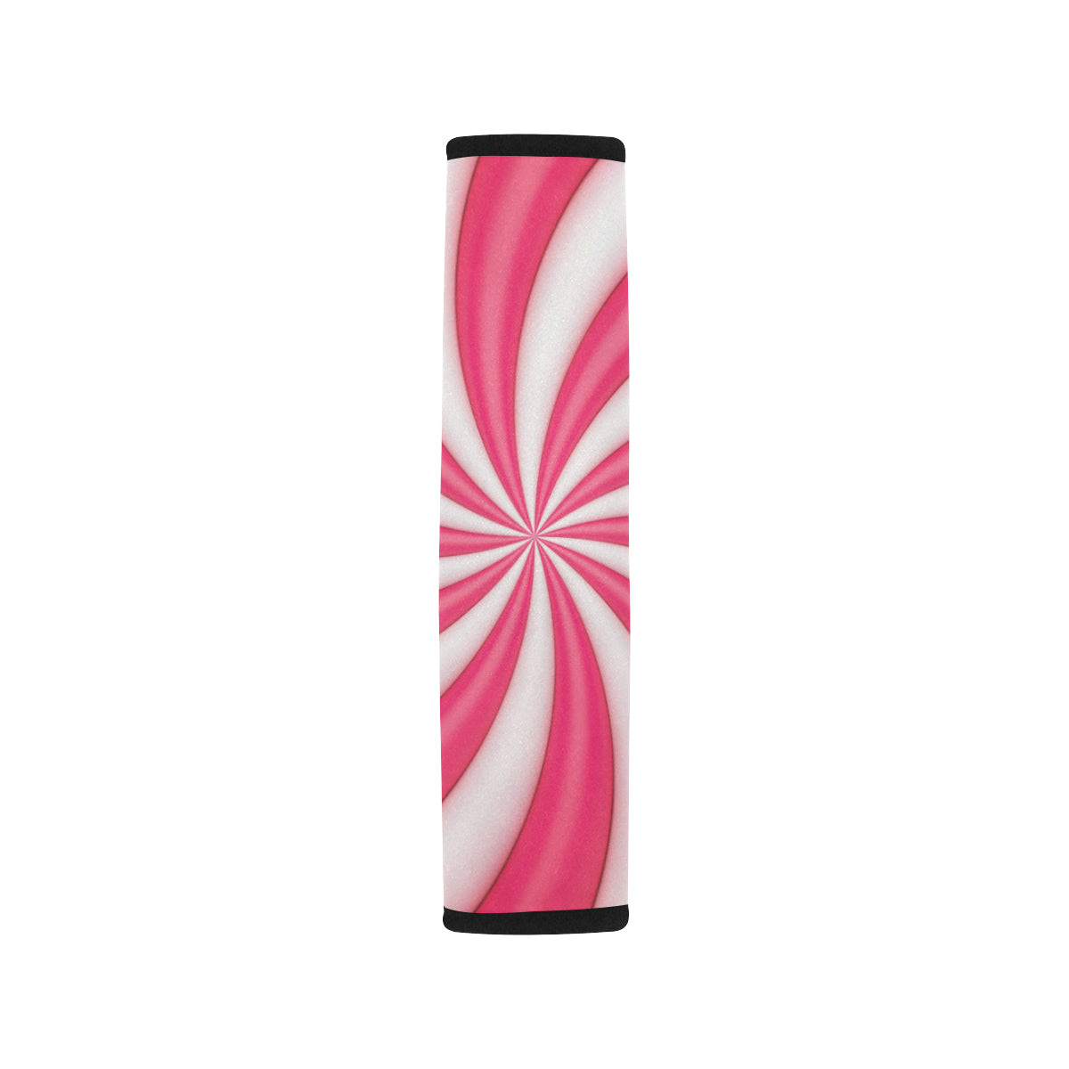 Vortex Twist Swirl Candy Print Car Seat Belt Cover