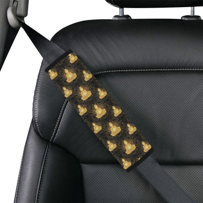 Buddha Pattern Print Design 02 Car Seat Belt Cover