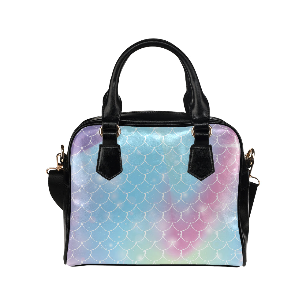 Rainbow Pattern Print Design A06 Shoulder Handbag