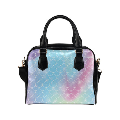 Rainbow Pattern Print Design A06 Shoulder Handbag
