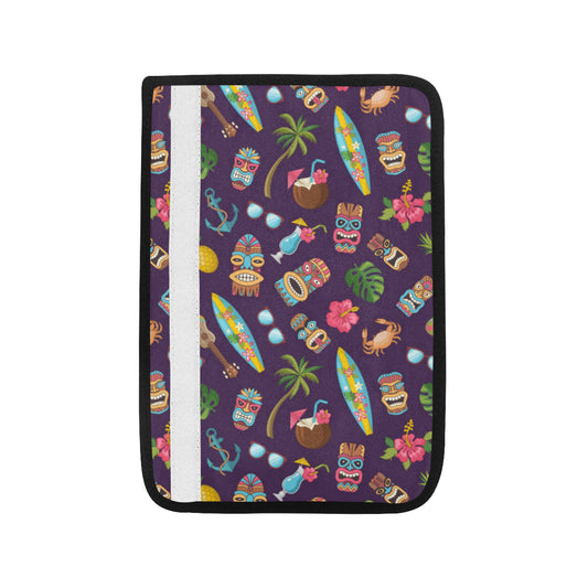 Hawaiian Themed Pattern Print Design H024 Car Seat Belt Cover