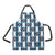 Alpaca Love Pattern Print Design 05 Apron with Pocket