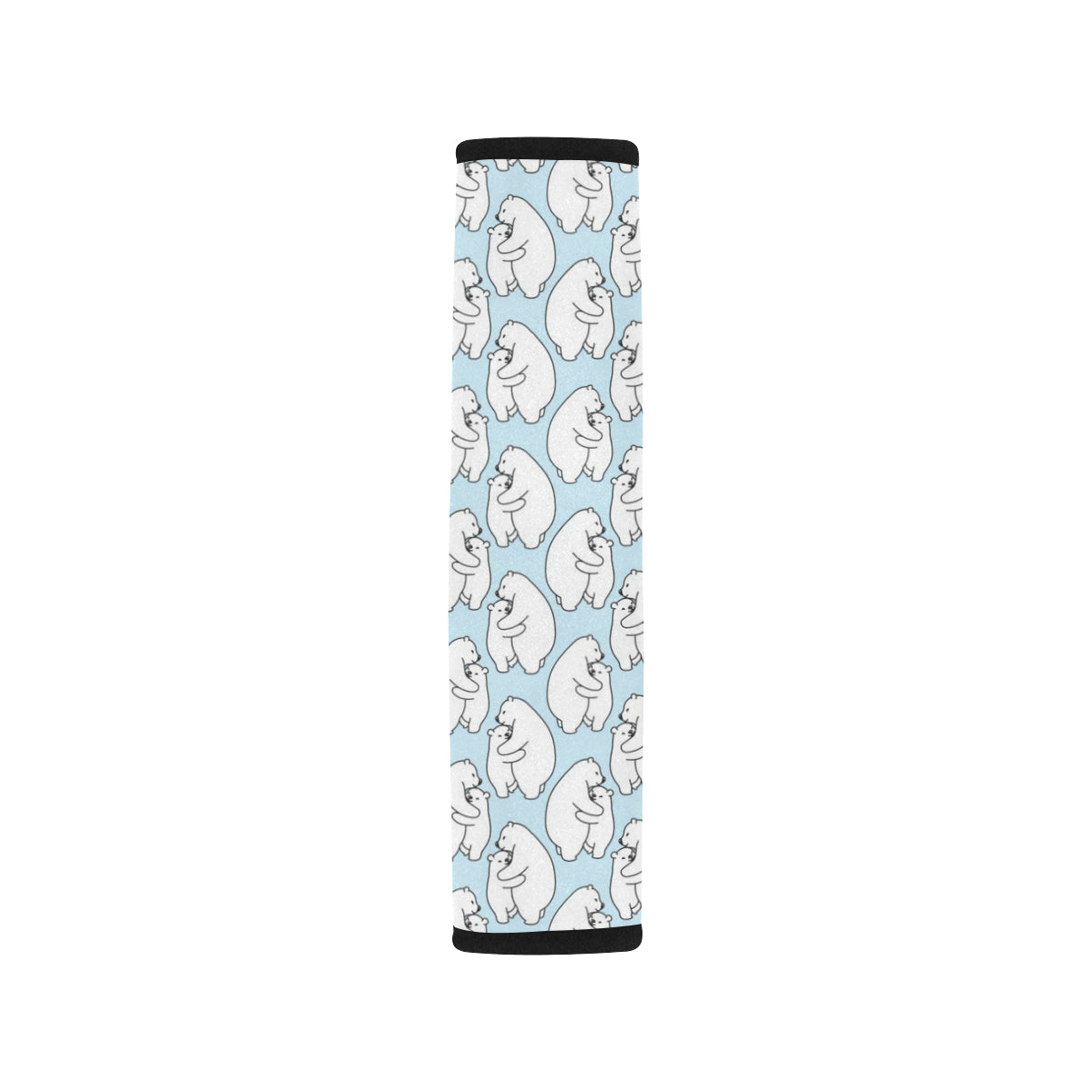 Polar Bear Pattern Print Design PB08 Car Seat Belt Cover