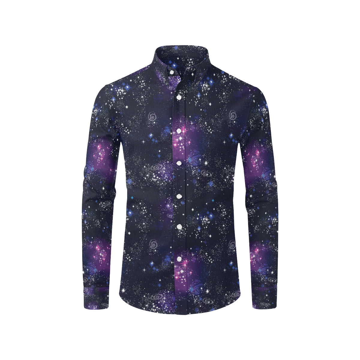 Cosmic Pattern Print Design 03 Men's Long Sleeve Shirt