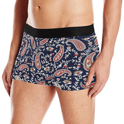 Paisley Pattern Print Design A05 Men's Boxer Briefs