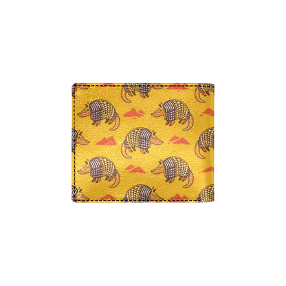 Armadillo Pattern Print Design 03 Men's ID Card Wallet