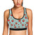 Angel Wings Heart Pattern Print Design 02 Sports Bra