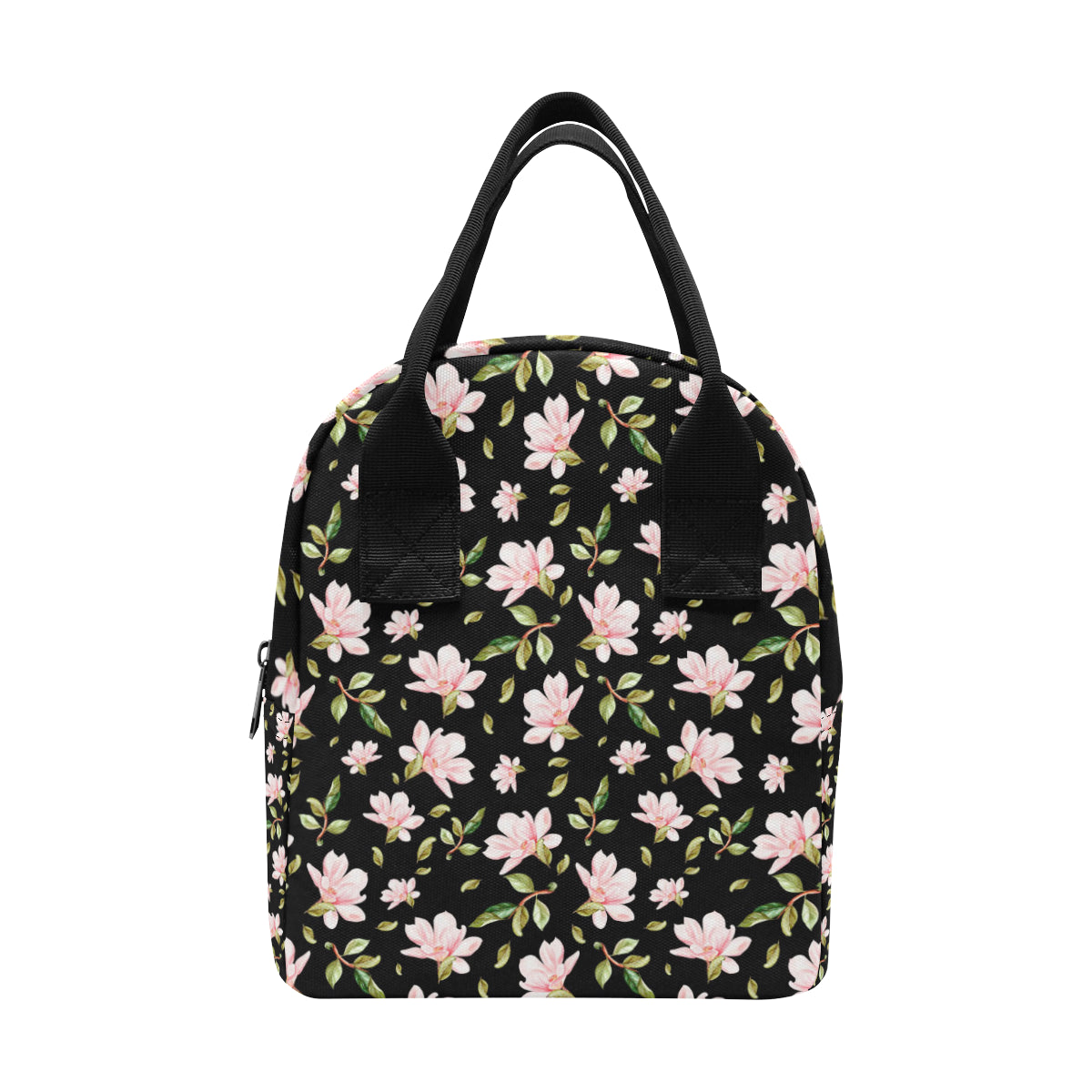 Magnolia Pattern Print Design MAG01 Insulated Lunch Bag