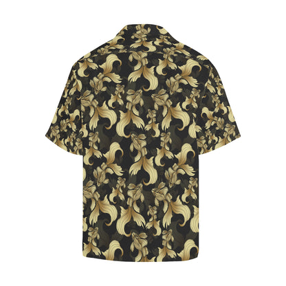 Goldfish Pattern Print Design 02 Men's Hawaiian Shirt