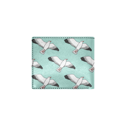 Pigeon Pattern Print Design 02 Men's ID Card Wallet