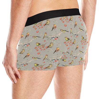 Birds Pattern Print Design 03 Men's Boxer Briefs