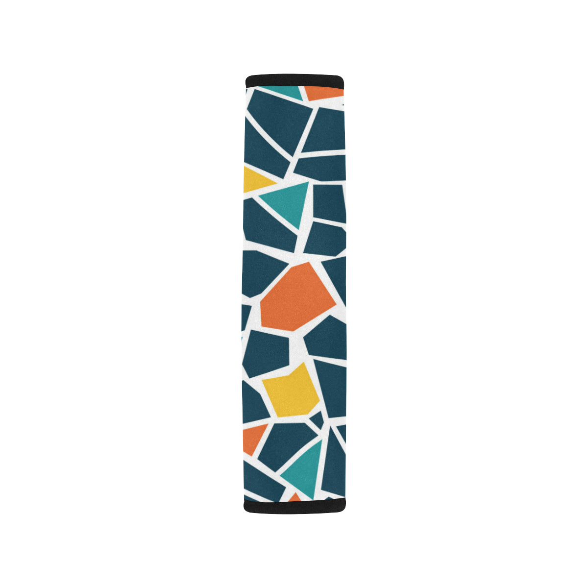 Mosaic Pattern Print Design 02 Car Seat Belt Cover