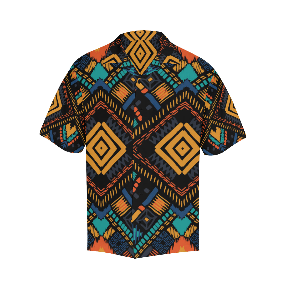 Kente Pattern Print Design 05 Men's Hawaiian Shirt
