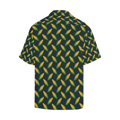 Corn Pattern Print Design 02 Men's Hawaiian Shirt