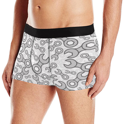 Mechanic Pattern Print Design 05 Men's Boxer Briefs