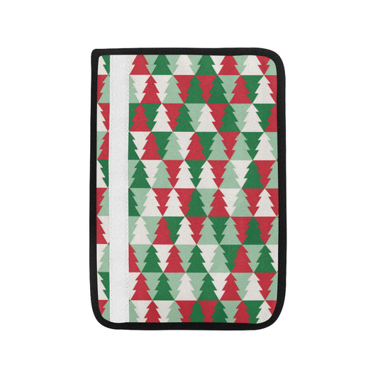 Christmas Tree Pattern Print Design 01 Car Seat Belt Cover