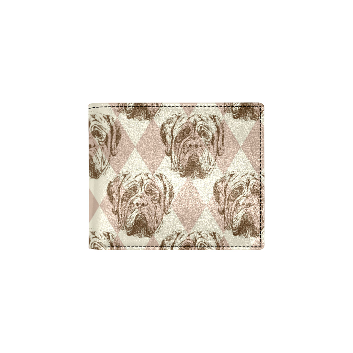 Mastiffs Pattern Print Design 01 Men's ID Card Wallet