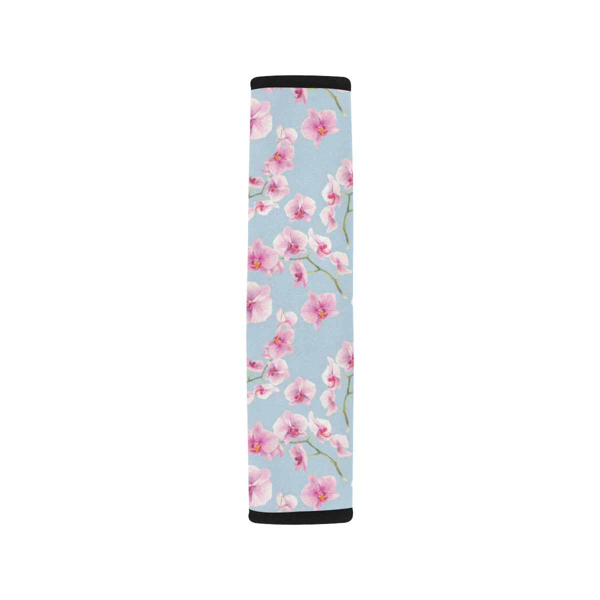 Orchid Pink Pattern Print Design OR01 Car Seat Belt Cover