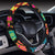 Kaleidoscope Pattern Print Design 05 Steering Wheel Cover with Elastic Edge