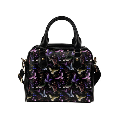 Pigeon Pattern Print Design 01 Shoulder Handbag