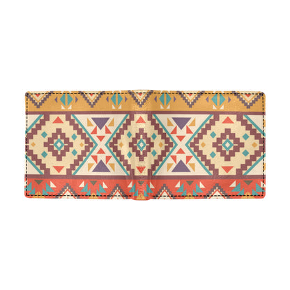 Navajo Pattern Print Design A01 Men's ID Card Wallet