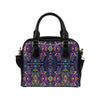 Aztec Pattern Print Design 07 Shoulder Handbag