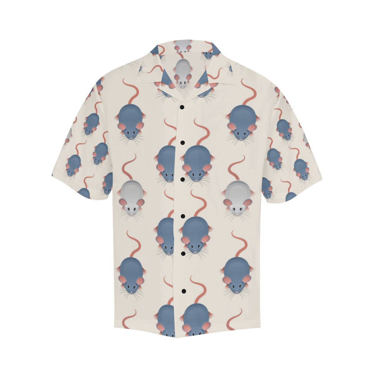 Rat Pattern Print Design 03 Men's Hawaiian Shirt