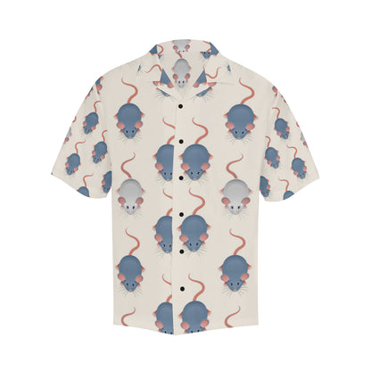 Rat Pattern Print Design 03 Men's Hawaiian Shirt