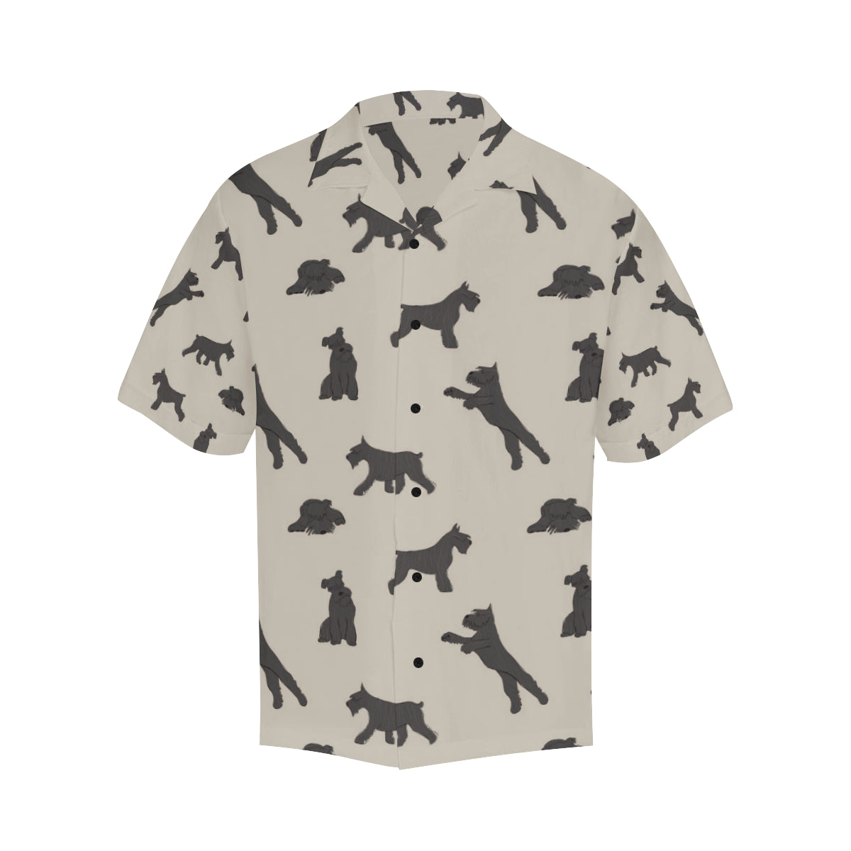 Schnauzers Pattern Print Design A06 Men's Hawaiian Shirt