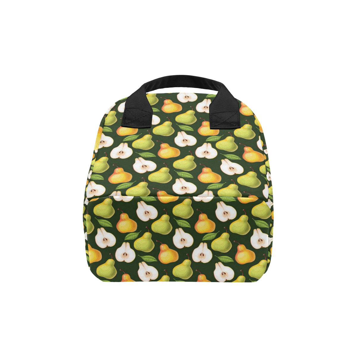 Pear Pattern Print Design PE06 Insulated Lunch Bag