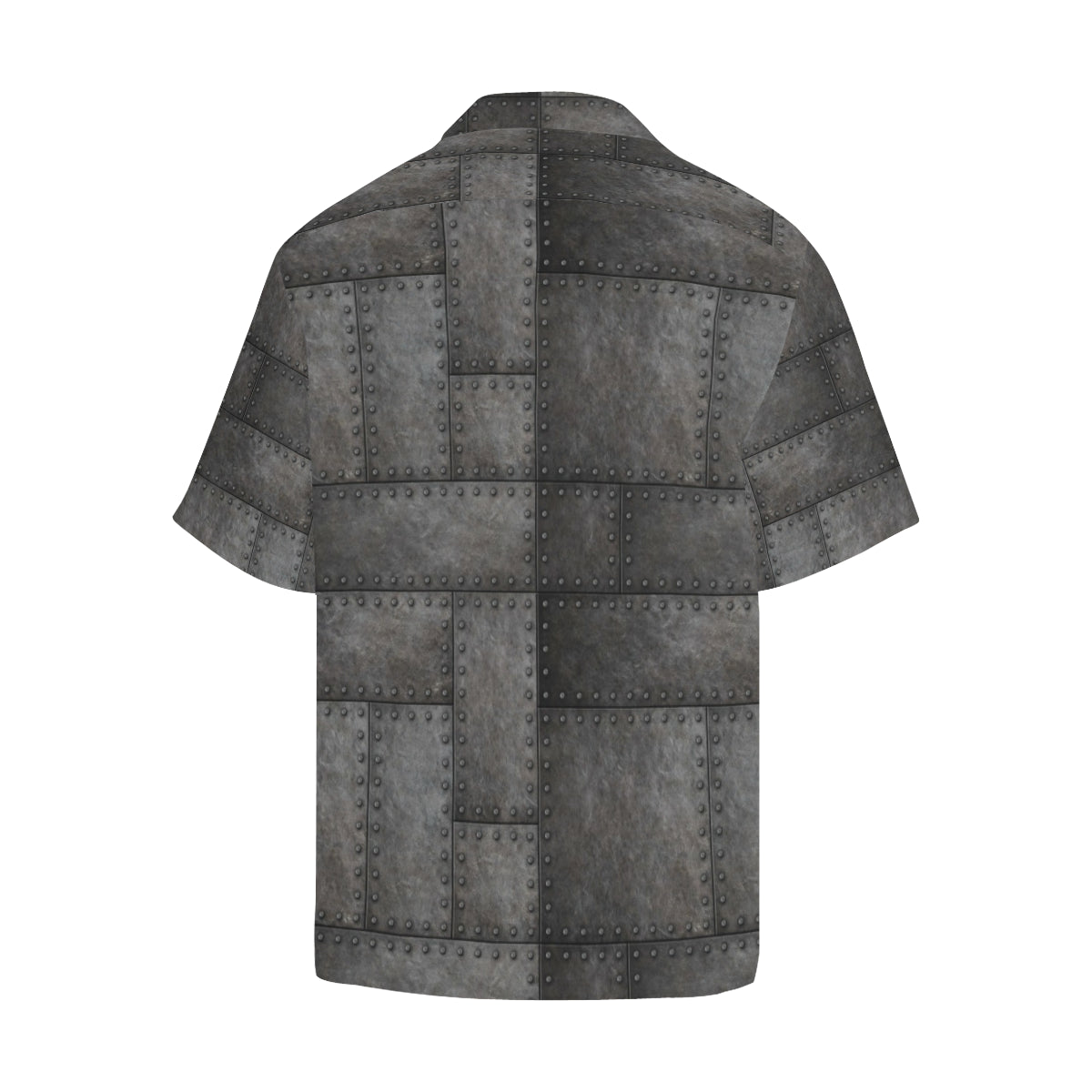 Armor Pattern Print Design 02 Men's Hawaiian Shirt