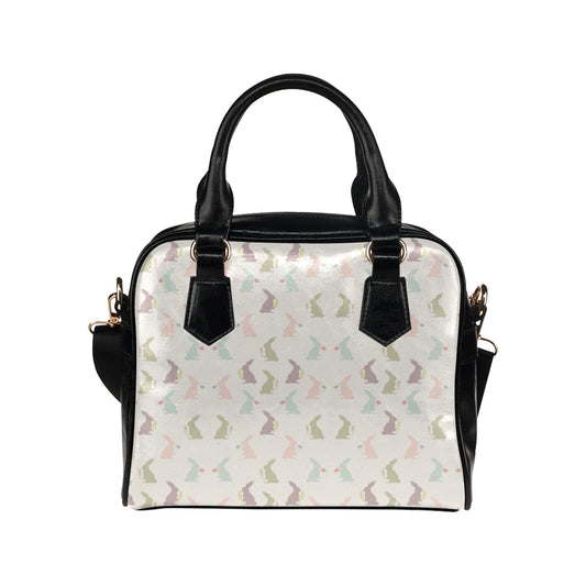 Bunny Pattern Print Design 05 Shoulder Handbag