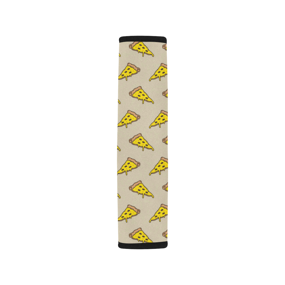 Pizza Pattern Print Design A04 Car Seat Belt Cover
