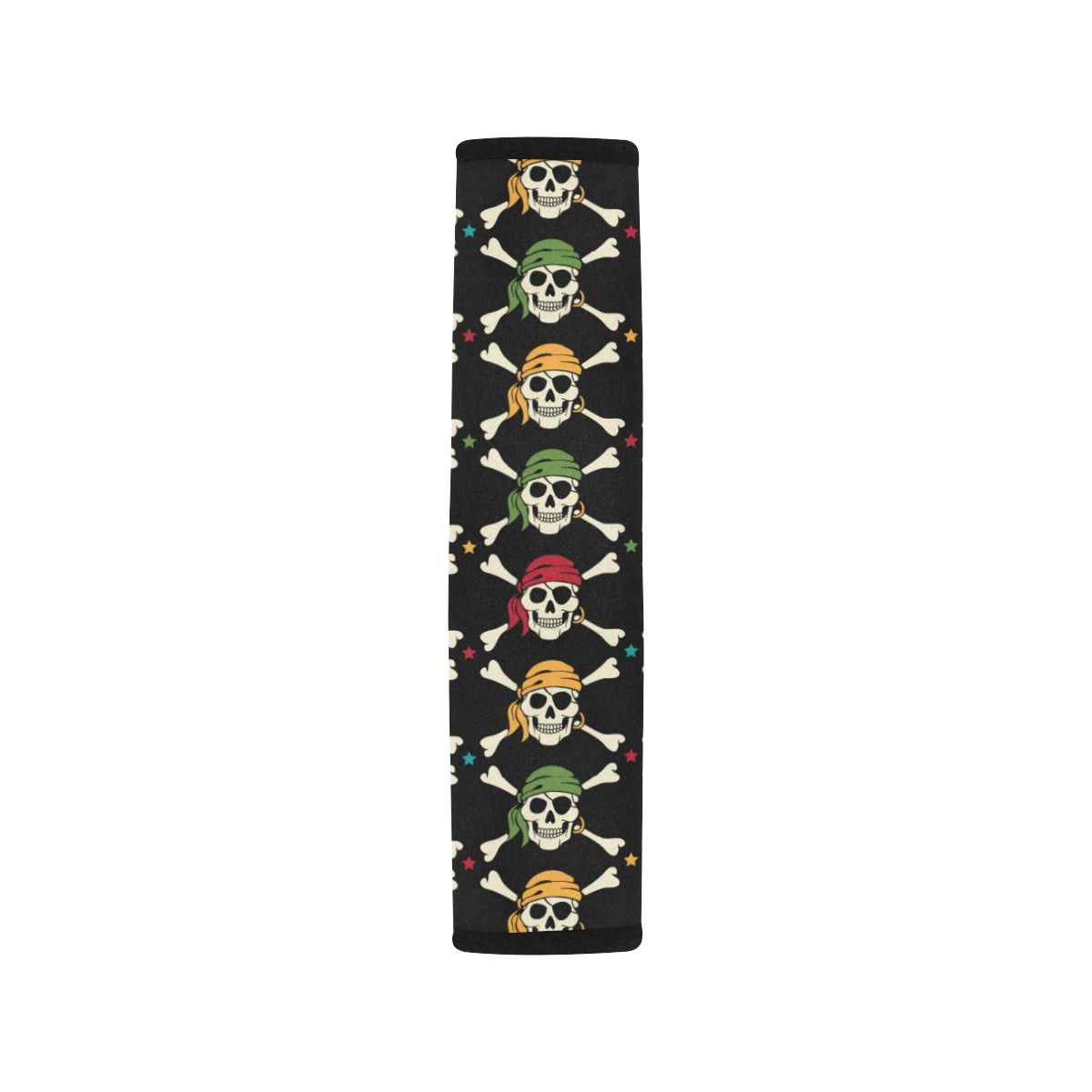 Pirate Pattern Print Design A01 Car Seat Belt Cover