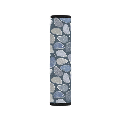 Oyster Pattern Print Design 02 Car Seat Belt Cover