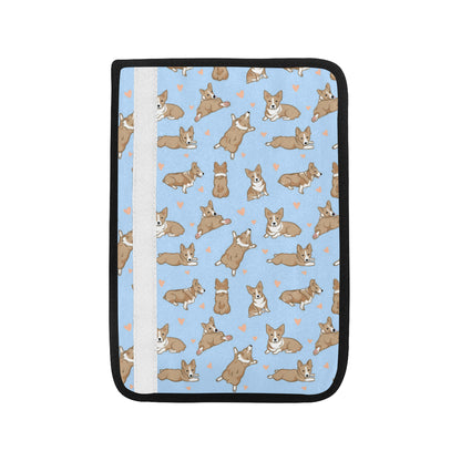 Pembroke Welsh Corgis Pattern Print Design A05 Car Seat Belt Cover