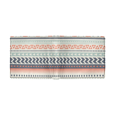 Tribal Aztec vintage pattern Men's ID Card Wallet