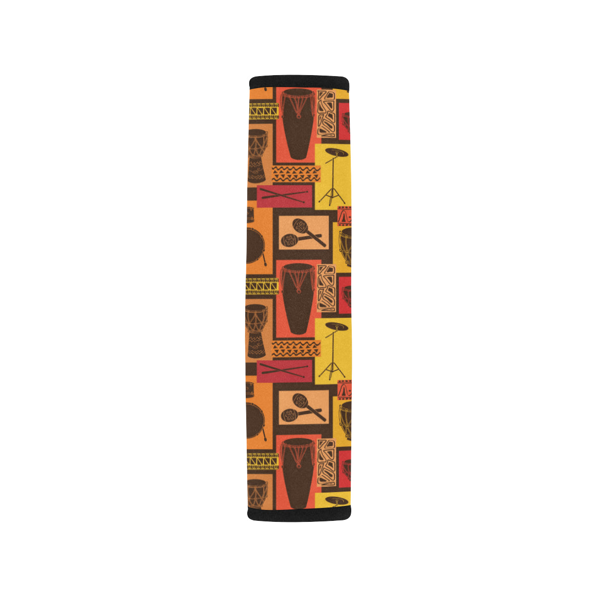 Percussion Pattern Print Design 02 Car Seat Belt Cover