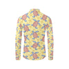 Sea Turtle Pattern Print Design T06 Men's Long Sleeve Shirt