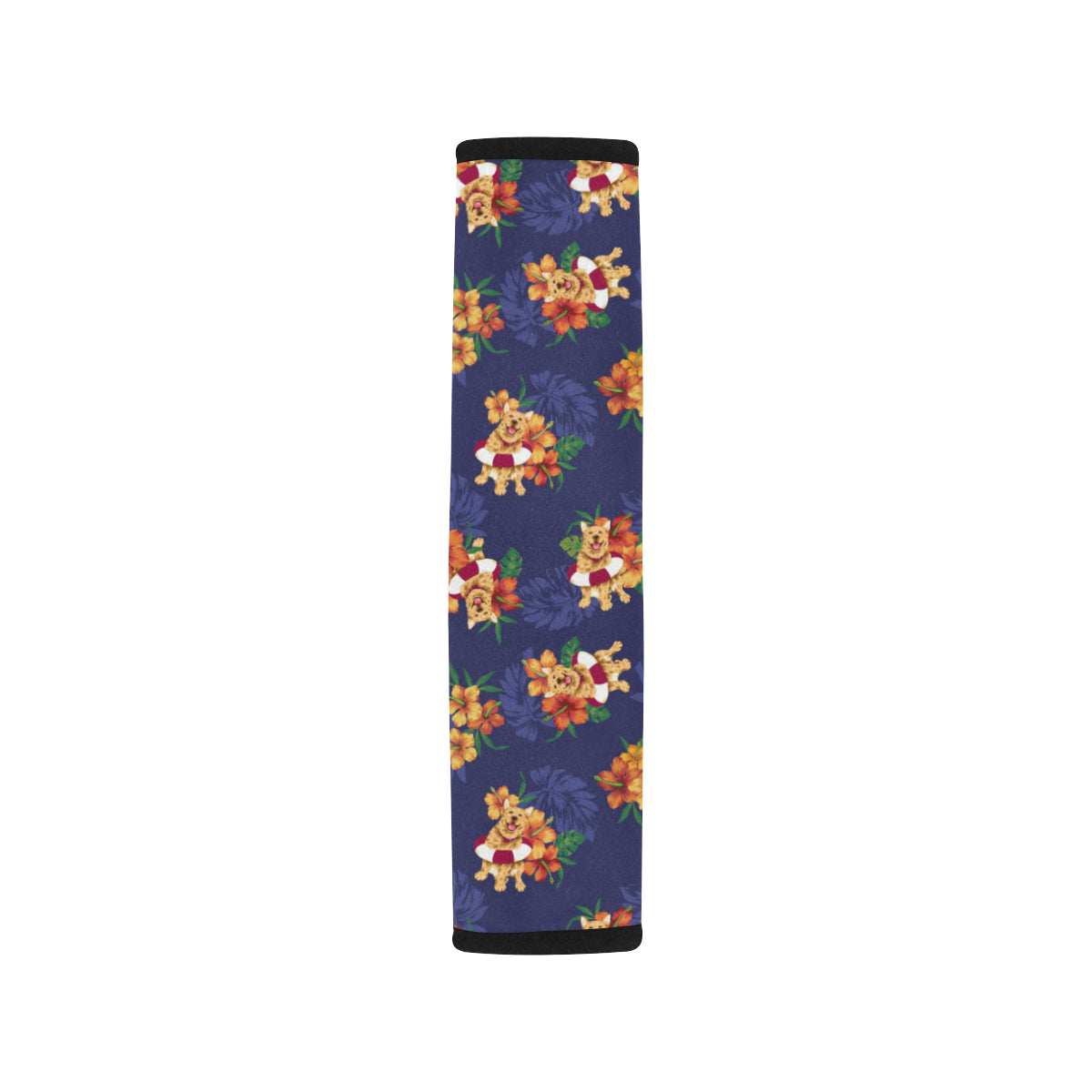 Hawaiian Themed Pattern Print Design H02 Car Seat Belt Cover