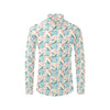 Bluebird Pattern Print Design 03 Men's Long Sleeve Shirt