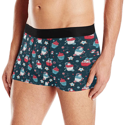 Cupcake Pattern Print Design 03 Men's Boxer Briefs