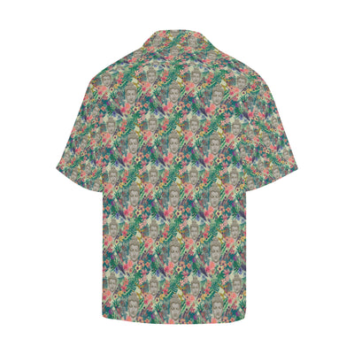 Buddha Pattern Print Design 08 Men's Hawaiian Shirt