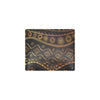 Gold African Design Men's ID Card Wallet