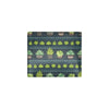 Cactus Pattern Print Design 07 Men's ID Card Wallet